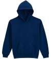 GD68B SF500B Gildan Kids SoftStyle® Midweight Hoodie Navy colour image